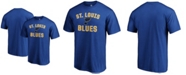 Fanatics Men's Blue St. Louis Blues Team Victory Arch T-shirt